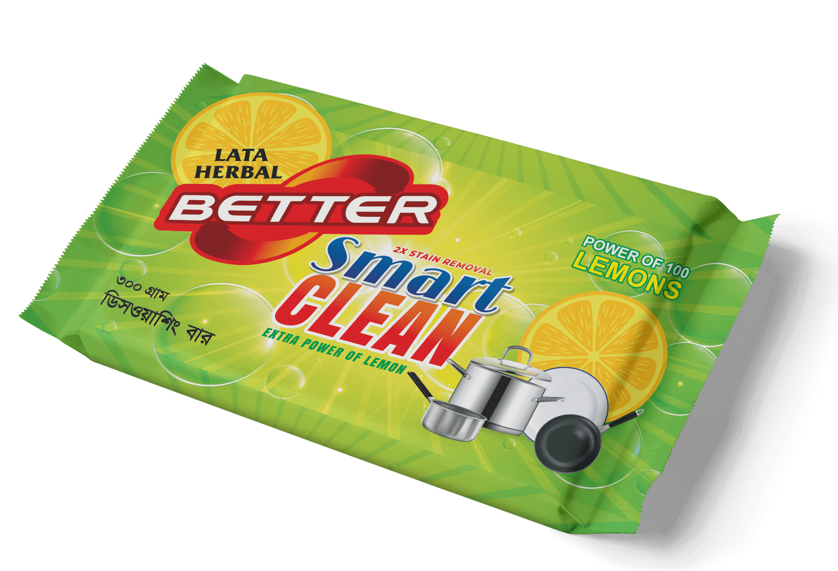 Lata Herbal Better Dish Washing Bar 300G